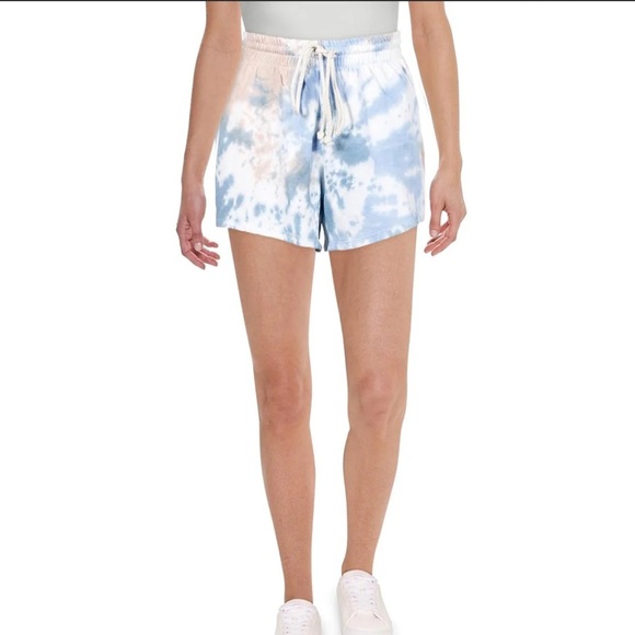 Astr The Label Tie Dye Organic Cotton Shorts